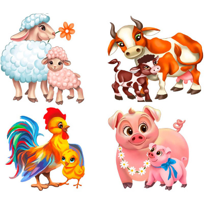 Пазлы Ферма Animals Collection Melograno MPZCAN31-M 2