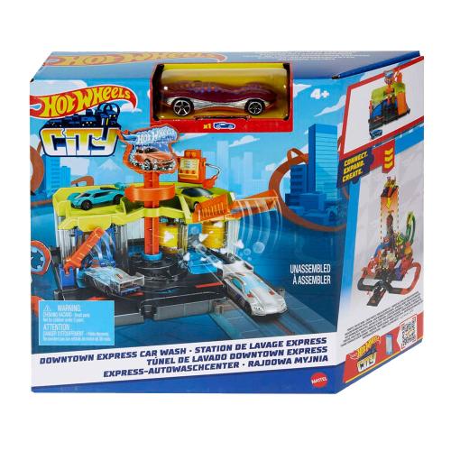 Игровой набор Hot Wheels Центр города Mattel HDR24 фото 8