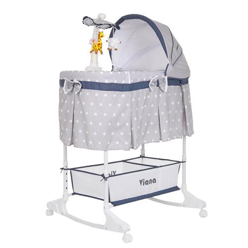 Колыбель 3 в 1 Viana Stars Grey Pituso YS401-SG