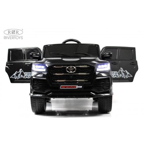 Детский электромобиль RiverToys G555GG чёрный фото 22