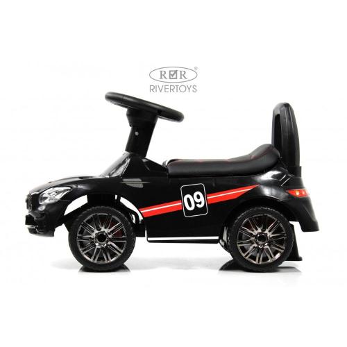 Детский толокар RiverToys L001LL-A чёрный фото 4