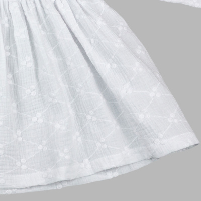 Платье Ромбы Чуди Кидс 664526Ц1-2 белый 03