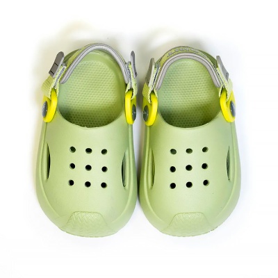 Сабо детские для девочки и мальчика Tingo RB2400 фисташковые 2