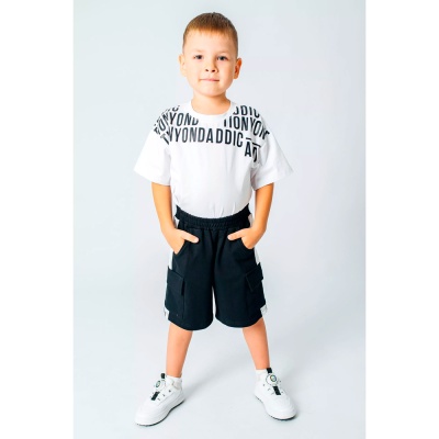 Шорты для мальчика Colabear 611113 черные 2