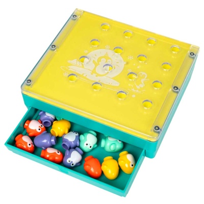 Настольная игра Смекалочка Цветные пингвины Bondibon BB5678