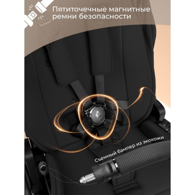 Коляска 2 в 1 Sweet Baby Orso SBL Black