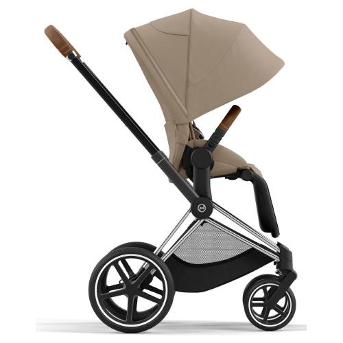 Коляска 2 в 1 Cybex Priam IV Chrome Brown Cozy Beige фото 11