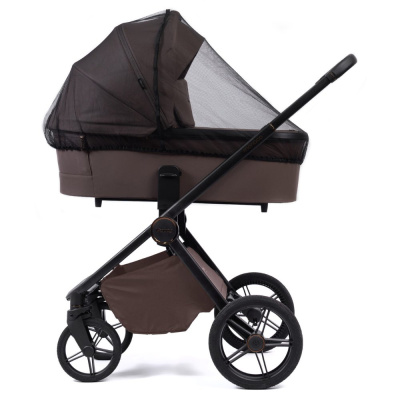 Коляска 2 в 1 Peppy Monaco Plus Brownie рама чёрная 05