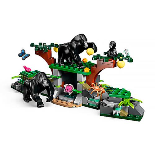 Конструктор Lego City 60437 Исследователь джунглей Вертолет в базовом лагере фото 3