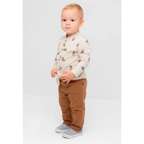 Брюки для мальчика Crockid КР 400747 пряная корица к542 фото 2