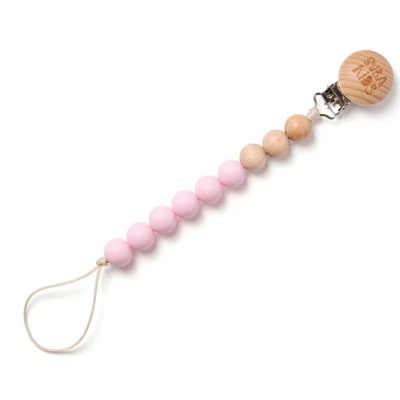 Держатель для пустышки Симпл BIBS BKSimple роз