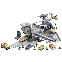 Игровой набор Самолет-парковка с аксессуарами Junfa P936-A