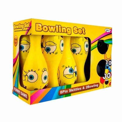 Набор боулинг 8 кегель 2 шара 1toy 200732625