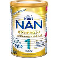 Молочная смесь Nestle NAN Гипоаллергенный 1 Optipro (с 0 мес) 400 г