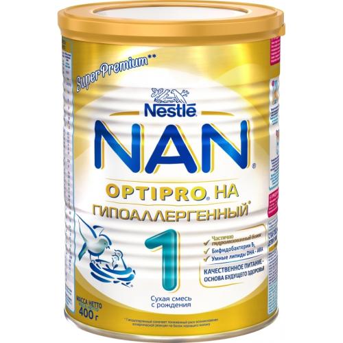 Молочная смесь Nestle NAN Гипоаллергенный 1 Optipro (с 0 мес) 400 г