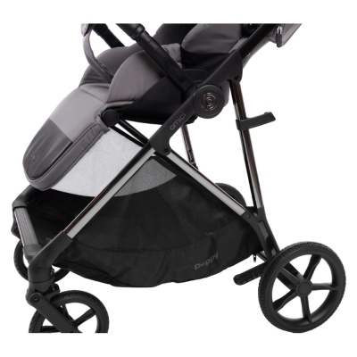Прогулочная коляска Peppy Amici Grey рама Black Chrome (LX)