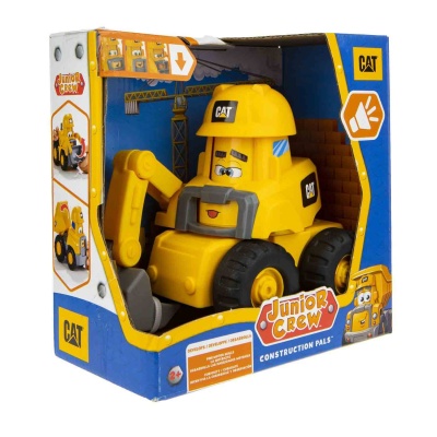 Экскаватор музыкальный CAT 18см 1toy Т19122