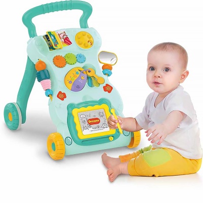 Ходунки Каталка Умный Малыш свет звук Наша игрушка HE0822 2