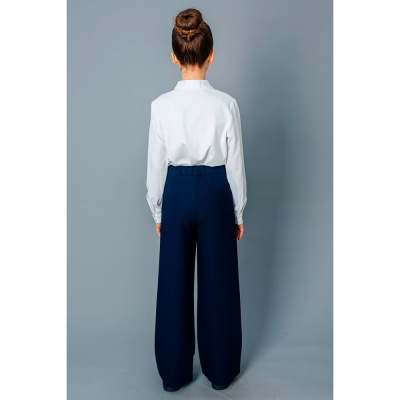 Блузка школьная для девочки размер 116 Deloras С64276 белая 3