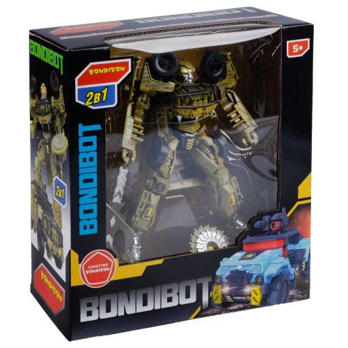 Робот-трансформер Bondibot Военный джип Bondibon ВВ6071 фото 12