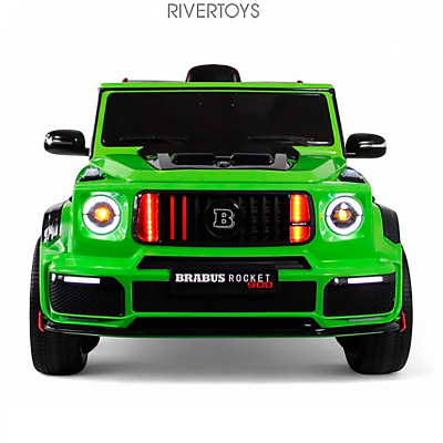 Детский электромобиль RiverToys Z777ZZ зеленый