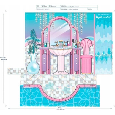 Кукла LOL Surprise Big Baby Hair Splash Qeen MGA 579724