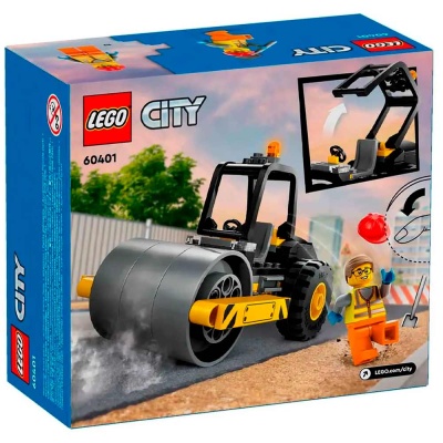Конструктор Lego City Дорожный каток 78 деталей Lego 60401 2
