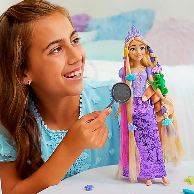 Кукла Disney Princess Рапунцель 28 см Mattel HLW18