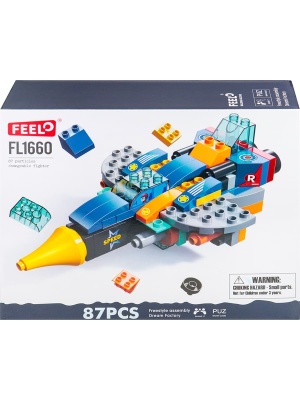 Конструктор Вертолет-трансформер Рыжий кот FL1660 1