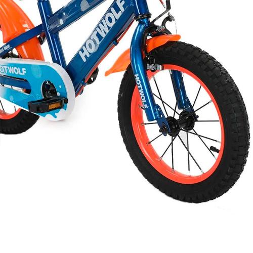 Велосипед детский двухколёсный Junfa Toys 18HW-1039 оранжевый фото 2