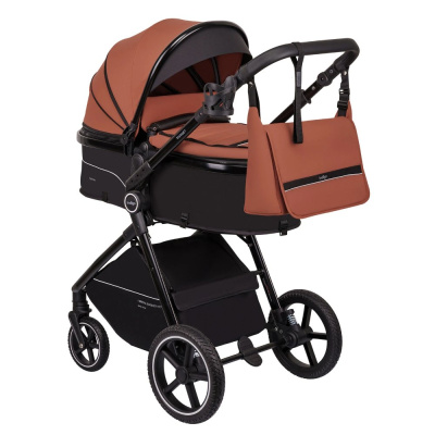 Коляска-трансформер 3 в 1 Indigo Target терракот 04