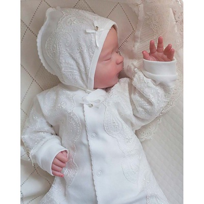 Комплект на выписку для девочки и мальчика Наследникъ 222-030-ЭК 5