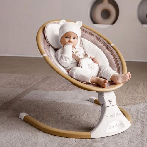 Детские электронные качели AmaroBaby Ergo Swing фото 12