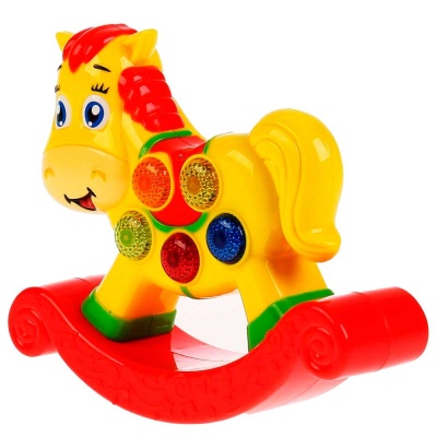 Развивающая игрушка Лошадка-качалка Умка HT795-R