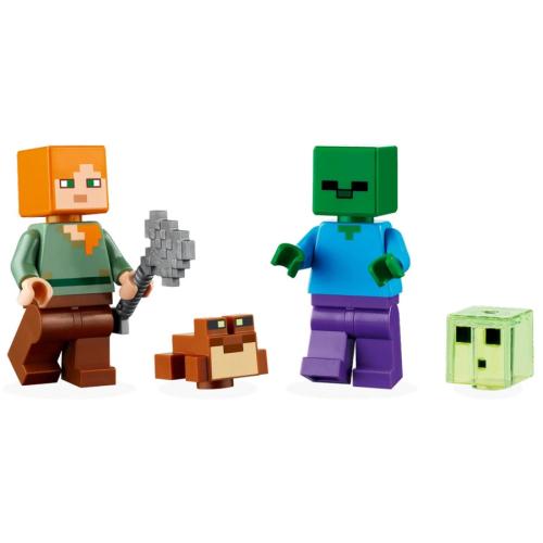 Конструктор Lego Minecraft 21240 Болотное приключение фото 3