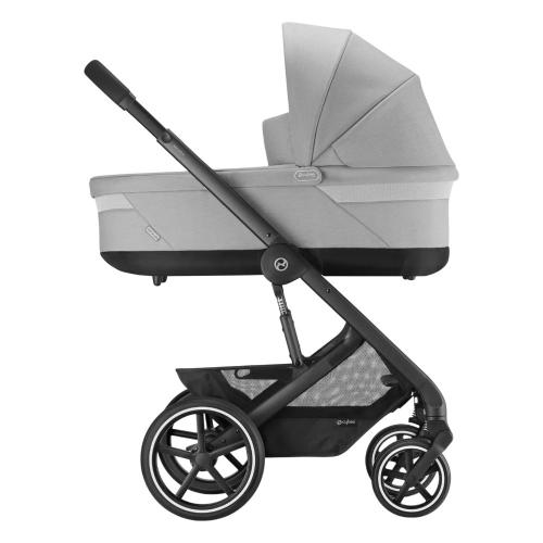 Коляска детская 3 в 1 Cybex Balios S Lux BLK Lava Grey фото 3