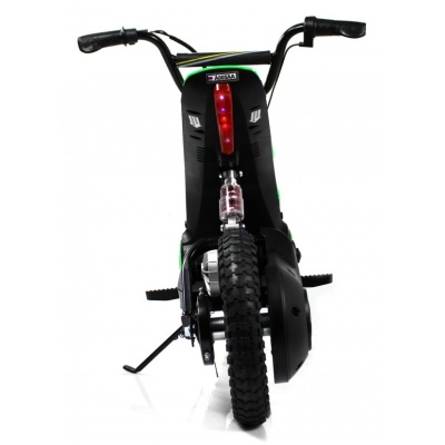 Детский электромотоцикл RiverToys A005AA зелёный 05