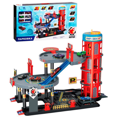 Игровой набор Парковка Пламенный мотор 870986 2