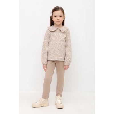 Брюки Crockid КР 400621 тёмно-бежевый 04