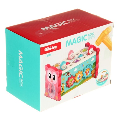 Развивающая игрушка стучалка Забавная сова Veld Co 132439