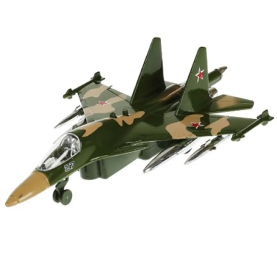 Металлическая модель Истребитель Технопарк 1201C110-R 1