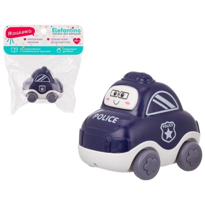 Машинка инерционная Полиция Elefantino IT108376
