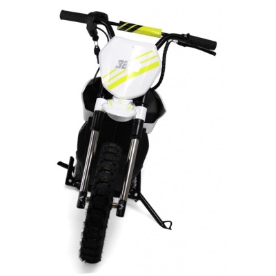 Детский электромотоцикл RiverToys E777KX белый 03