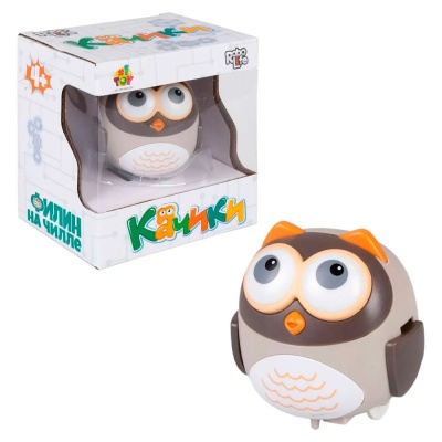 Интерактивная игрушка Филин на чилле Robolife Качики 1TOY Т24772 2