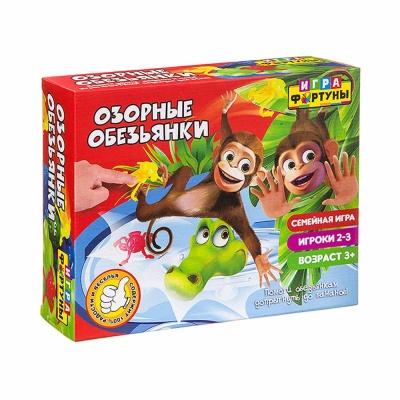 Настольная игра Озорные обезьянки Игра Фортуны Ф94957