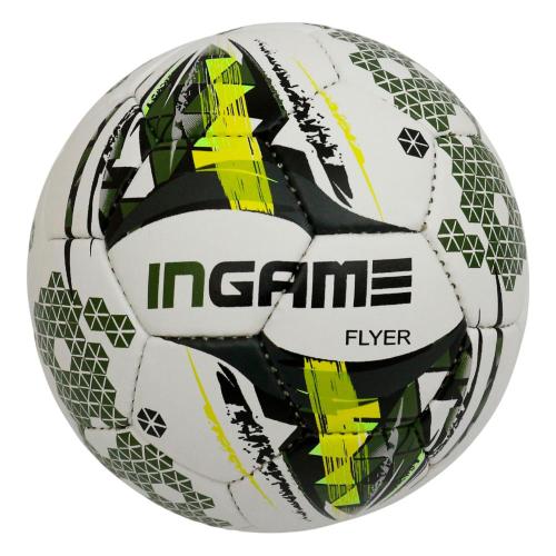 Мяч футбольный Ingame Flyer IFB-105 бело-жёлтый