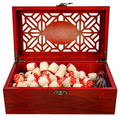 Настольная игра Русское Лото Узор деревянные бочонки 90 штук Miland ИГН-0308 фото 4