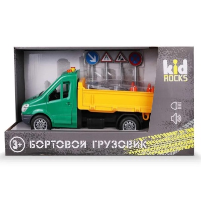 Игрушка Бортовой грузовик KID ROCKS AB-2123