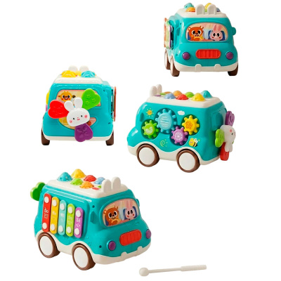 Игрушка музыкальная бизиборд Машинка Om&Mom 41069 2