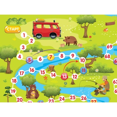 Игра настольная ходилка В лесу Десятое Королевство 04745 3